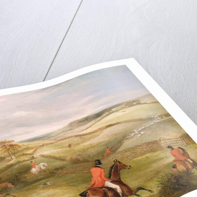 The Berkeley Hunt, 1842: The Chase by Francis Calcraft Turner