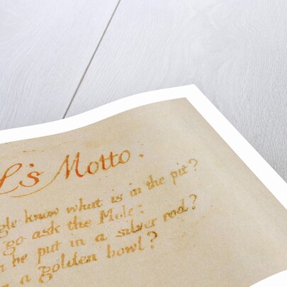 Thel's Motto... by William Blake