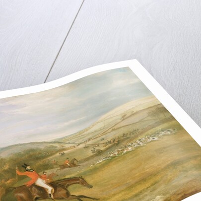 The Berkeley Hunt, Full Cry, 1842 by Francis Calcraft Turner