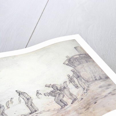 Sailors Playing at Leap Frog by Captain George Francis Lyon