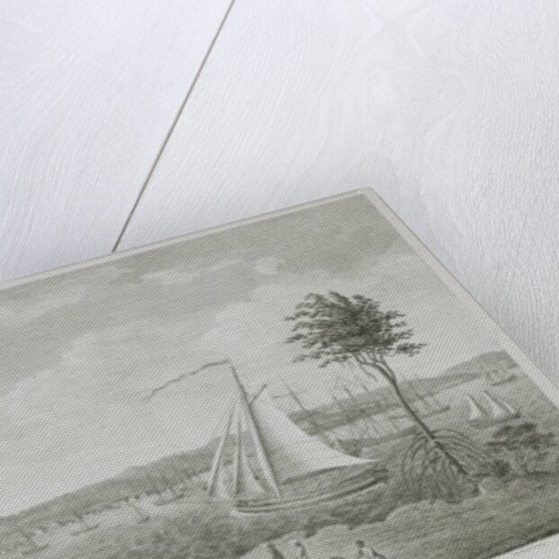 A View of the Town and Harbour of Montego Bay, in the Parish of St. James, Jamaica, taken from the Road leading to St. Ann's by English School