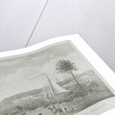 A View of the Town and Harbour of Montego Bay, in the Parish of St. James, Jamaica, taken from the Road leading to St. Ann's by English School