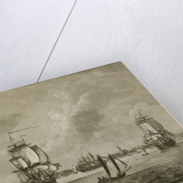 A View of Charles Town the Capital of South Carolina in North America by Thomas Mellish