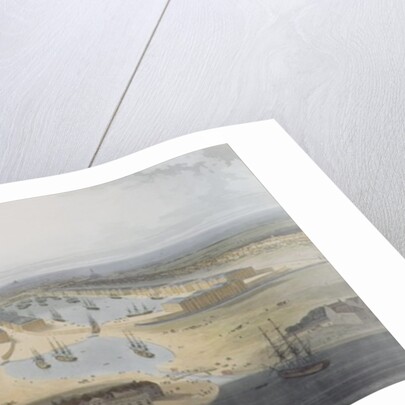 West India Trade Docks by William Daniell