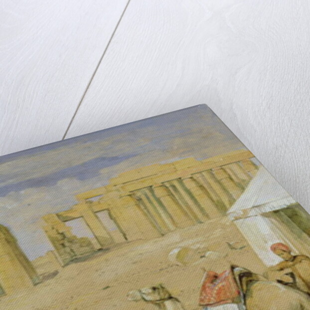 The Ramesseum at Thebes, c.1850 by John Frederick Lewis