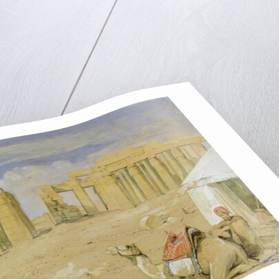 The Ramesseum at Thebes, c.1850 by John Frederick Lewis