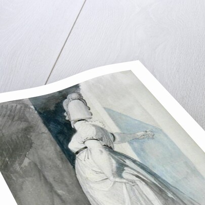 Back View of a Standing Female, called Mrs. Fuseli, 1810 by Henry Fuseli