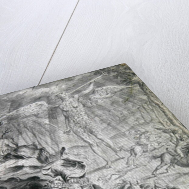 Dido and Aeneas Sheltering in a Cave by Francis Cleyn