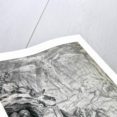 Dido and Aeneas Sheltering in a Cave by Francis Cleyn