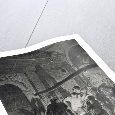 The Blacksmith's Shop, engraved by Richard Earlom, 1771 by Joseph Wright of Derby