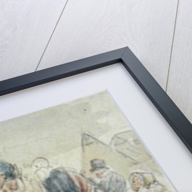 Highland Regiment in Camp by John Leech