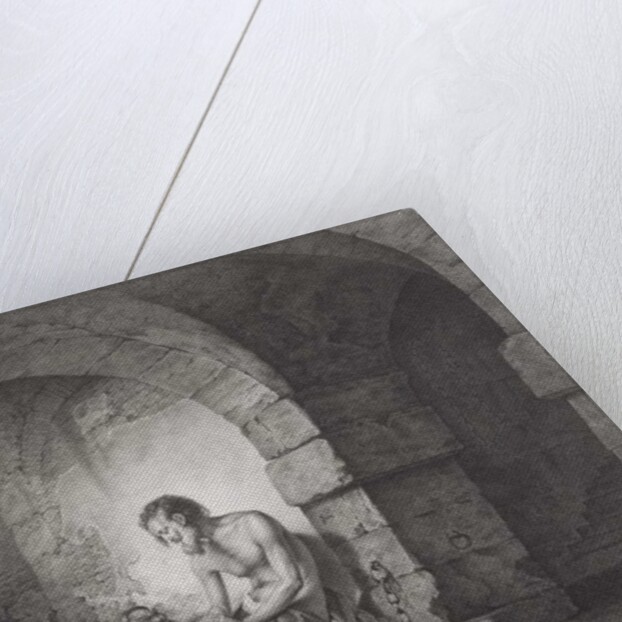 The Captive, engraved by Thomas Ryder 1786 by Joseph Wright of Derby