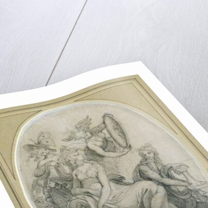 Drawing for the frontispiece of 'The Botanic Garden', by Erasmus Darwin by Henry Fuseli