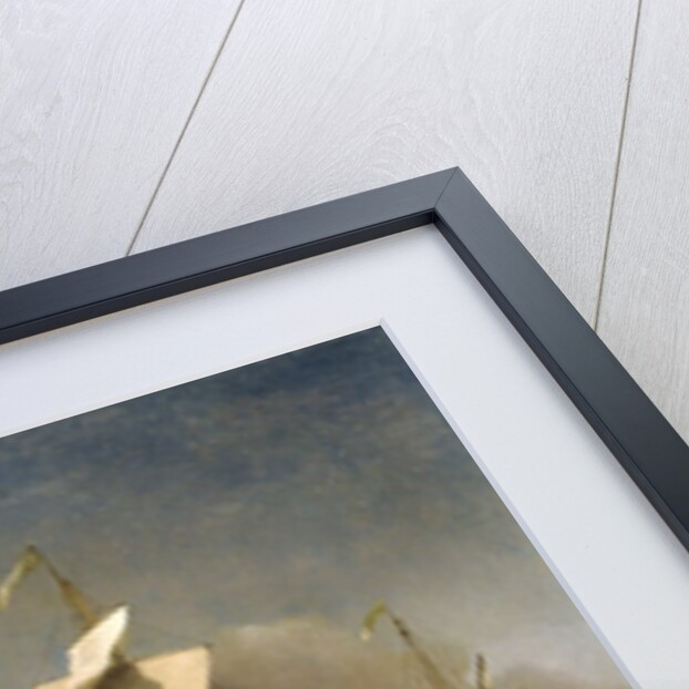 An Action off the Barbary Coast with Galleys and English Ships, c.1695 by Willem van de the Younger Velde