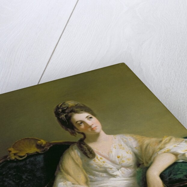 Eleanor Francis Grant, of Arndilly, c.1764-69 by Tilly Kettle