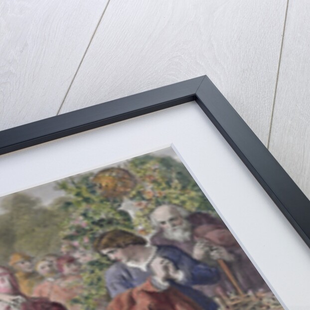 Orlando and the Wrestler by Daniel Maclise