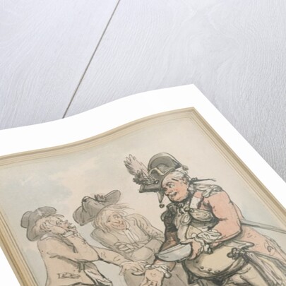 The Recruiting Sergeant, c.1790 by Thomas Rowlandson