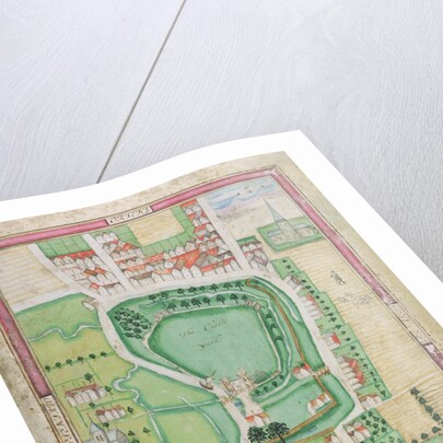 Hertford Castle and Castle Yard by Simon Basil