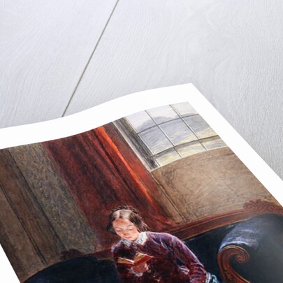 A Lady Reading, called Mrs William Hunt, c.1835 by William Henry Hunt