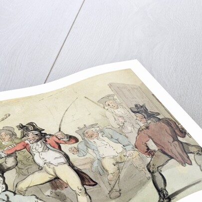 Cheating at Cards by Thomas Rowlandson