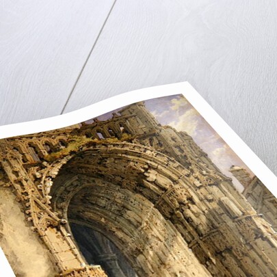 The Porch, Rheims Cathedral, c.1840 by Samuel Prout