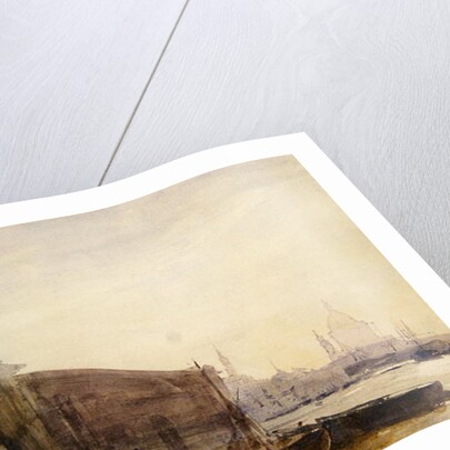 The Thames, Early Morning, Toward St. Paul's, c.1849 by John William Inchbold