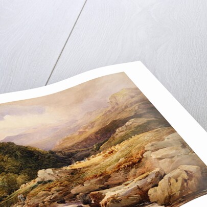 Landscape with Stream and Haymakers by David Hall McKewan