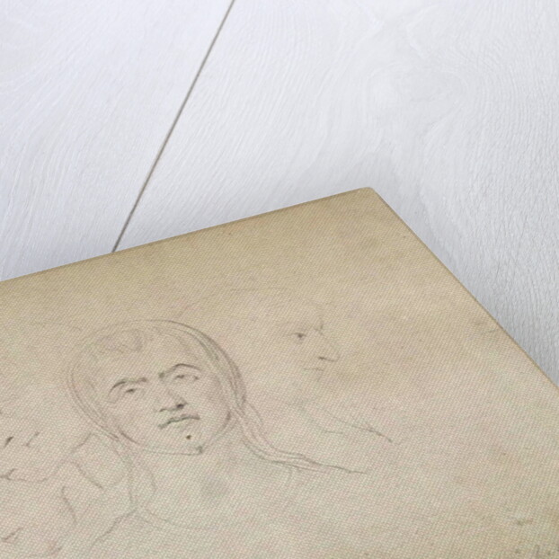 Five Visionary Heads of Women, c.1820 by William Blake