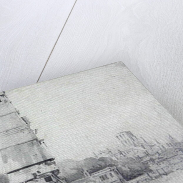 View of the Waterhouse and Old St Paul's, London, c.1663 by Thomas Wyck