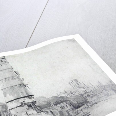 View of the Waterhouse and Old St Paul's, London, c.1663 by Thomas Wyck