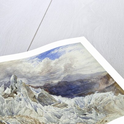 Mer de Glace, 1856 by Henry Moore