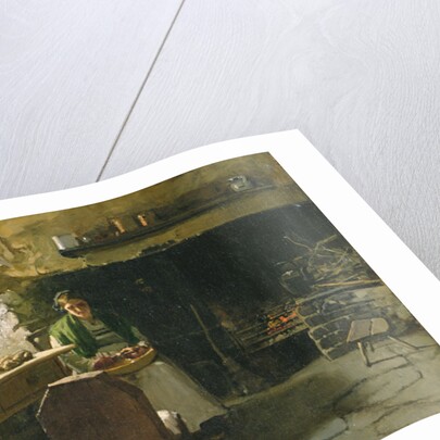 Peeling Potatoes by Frank Holl