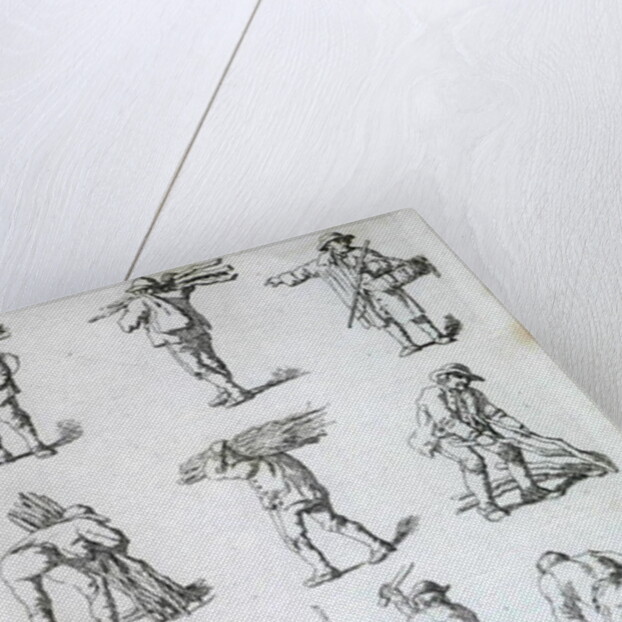 Illustration from 'Etchings of Rustic Figures: for the Embellishment of Landscape', 1815 by William Henry Pyne