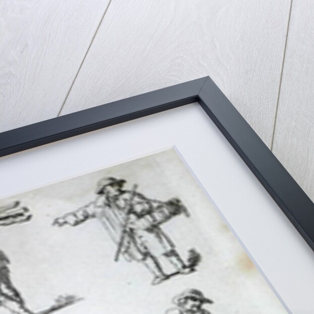 Illustration from 'Etchings of Rustic Figures: for the Embellishment of Landscape', 1815 by William Henry Pyne