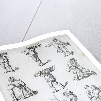 Illustration from 'Etchings of Rustic Figures: for the Embellishment of Landscape', 1815 by William Henry Pyne