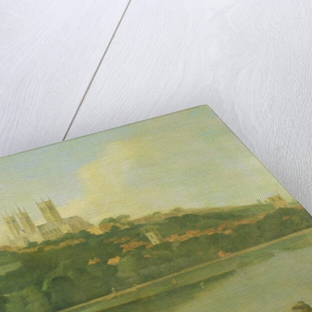 A View of the Cathedral and City of Lincoln from the River, c.1760 by Joseph Baker