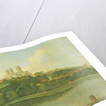A View of the Cathedral and City of Lincoln from the River, c.1760 by Joseph Baker