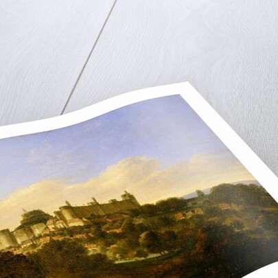 Windsor Castle from the South by Jan the Elder Griffier