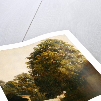 Landscape with Chestnut Tree by Peter de Wint