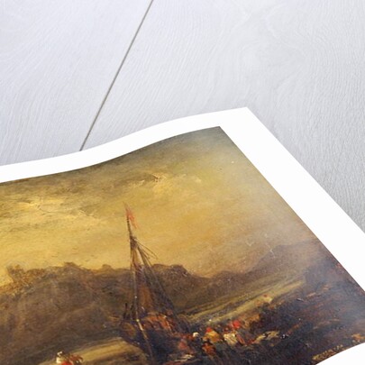 Beach Scene by John Sell Cotman