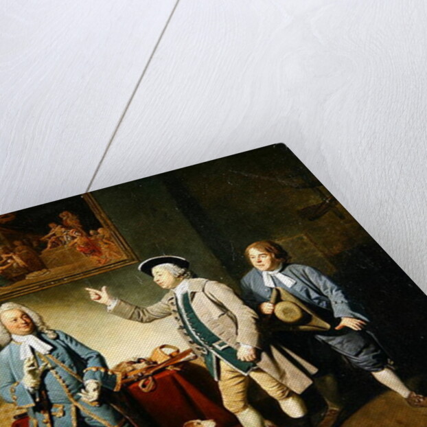 Edward Shuter, John Beard and John Dunstall in Isaac Bickerstaffe's 'Love in a Village', 1767 by Johann Zoffany