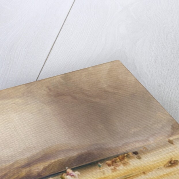 View from Snowdon from Sands of Traeth Mawe, taken at the Ford between Pont Aberglaslyn and Tremadoc, 1834 by Anthony Vandyke Copley Fielding