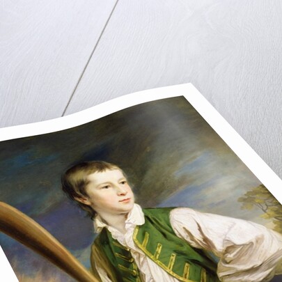 Charles Collyer as a boy, with a cricket bat, 1766 by Francis Cotes