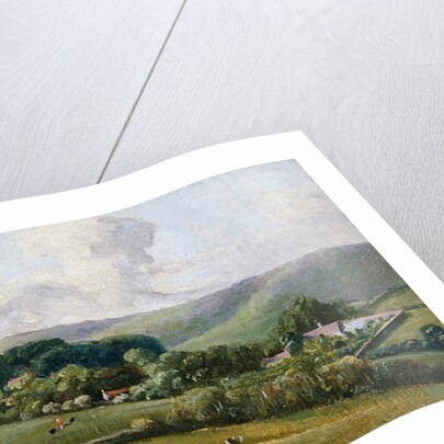 Osmington, A view to the village, c.1816 by John Fisher