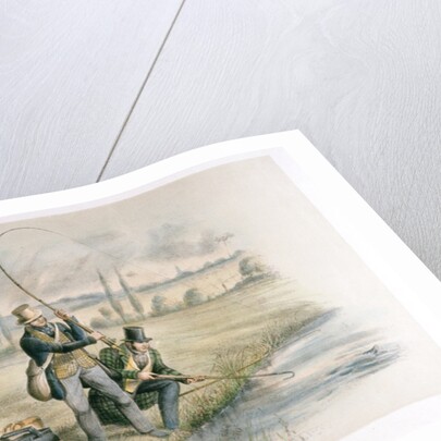 Jack Fishing, Lea Bridge by Henry Heath
