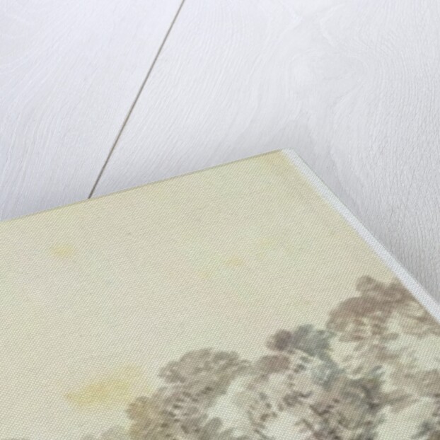 A three storied Georgian house in a park, c.1795 by Joseph Mallord William Turner