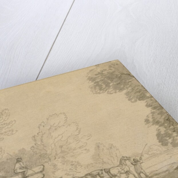 A Timber Wagon, c.1790 by Thomas Rowlandson