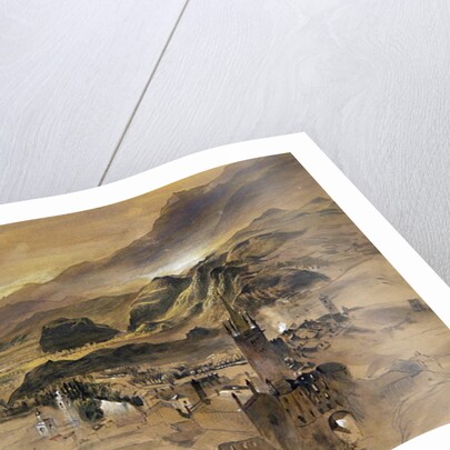 d View of Sion, Valais by John Ruskin