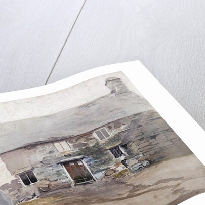 Cottages at Llanllyfni, North Wales, 1805 by Cornelius Varley