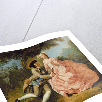 Lovers in a landscape, c.1740 by Pieter Jan van Reysschoot